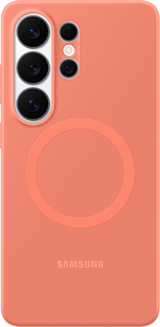 Puzdro pre Samsung Galaxy S26 Ultra S948, Silicone Magnet Case, Červené EF-ES948COEGWW