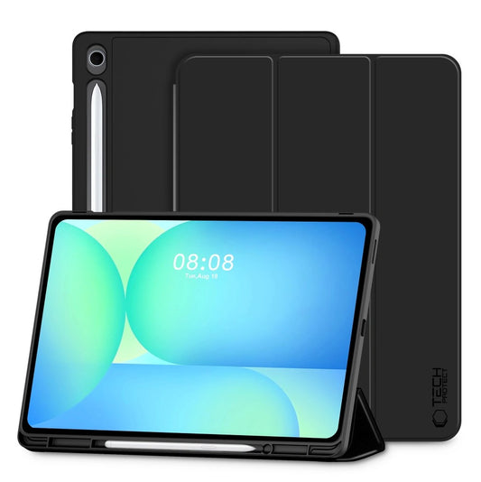 Puzdro pre Samsung Galaxy Tab S10 FE+, Tech-Protect, SC PEN, Čierne
