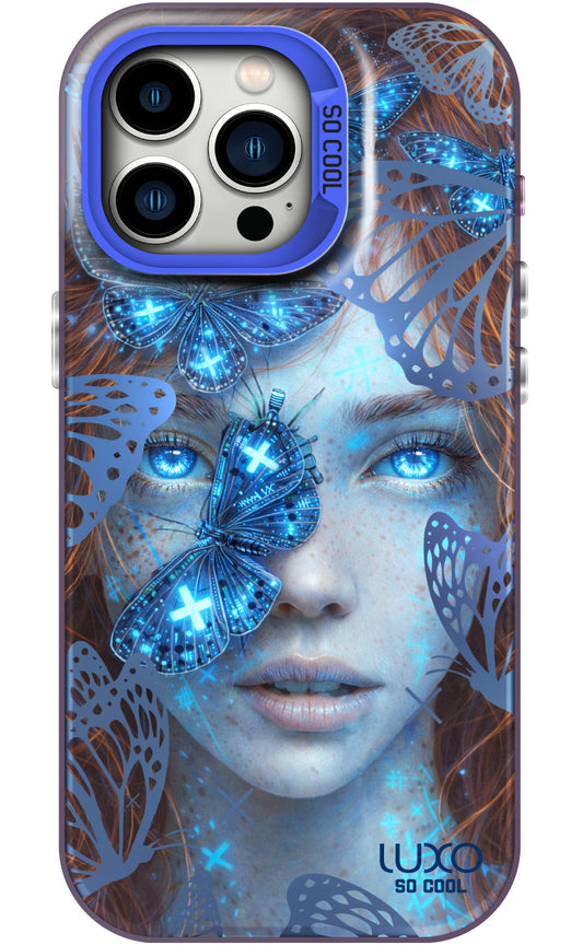 Obal na Samsung Galaxy A55 5G A556, LUXO So CooL, ArcadiA Butterfly Girl, viacfarebný