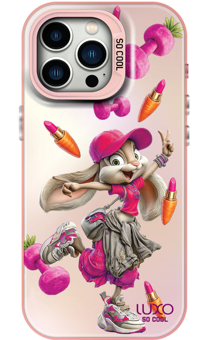 Case for Samsung Galaxy A15 5G A156 / A15 A155, LUXO So CooL, ArcadiA Rabbit, Multicolor
