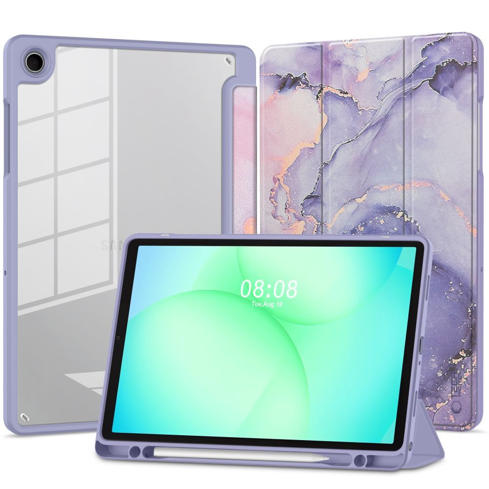 Puzdro pre Samsung Galaxy Tab A11+ / Tab A9+, Tech-Protect, SC PEN Hybrid, Fialová