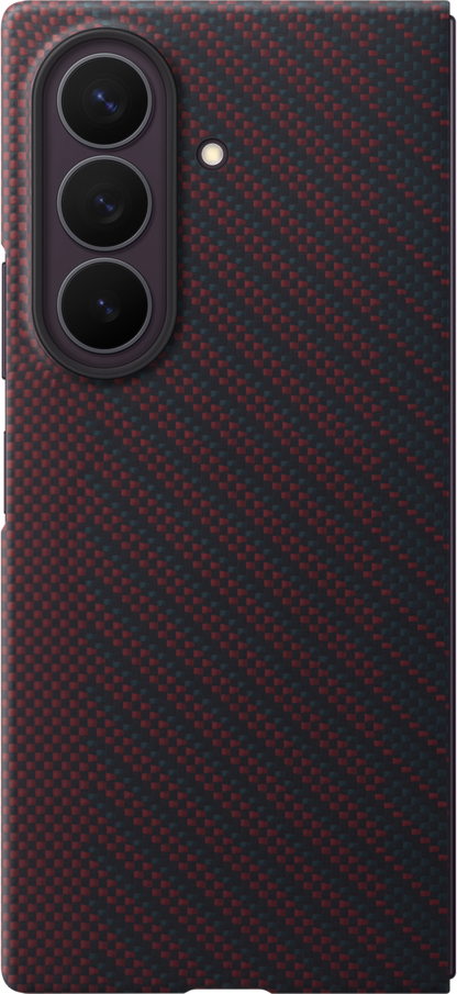 Puzdro pre Samsung Galaxy Z Fold8 Ultra F976, Carbon Magnet Case, Červené EF-KF976SREGWW