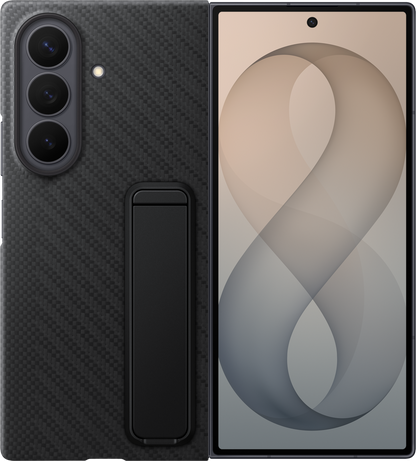 Puzdro pre Samsung Galaxy Z Fold8 Ultra F976, Carbon Standing, Čierne EF-XF976SBEGWW