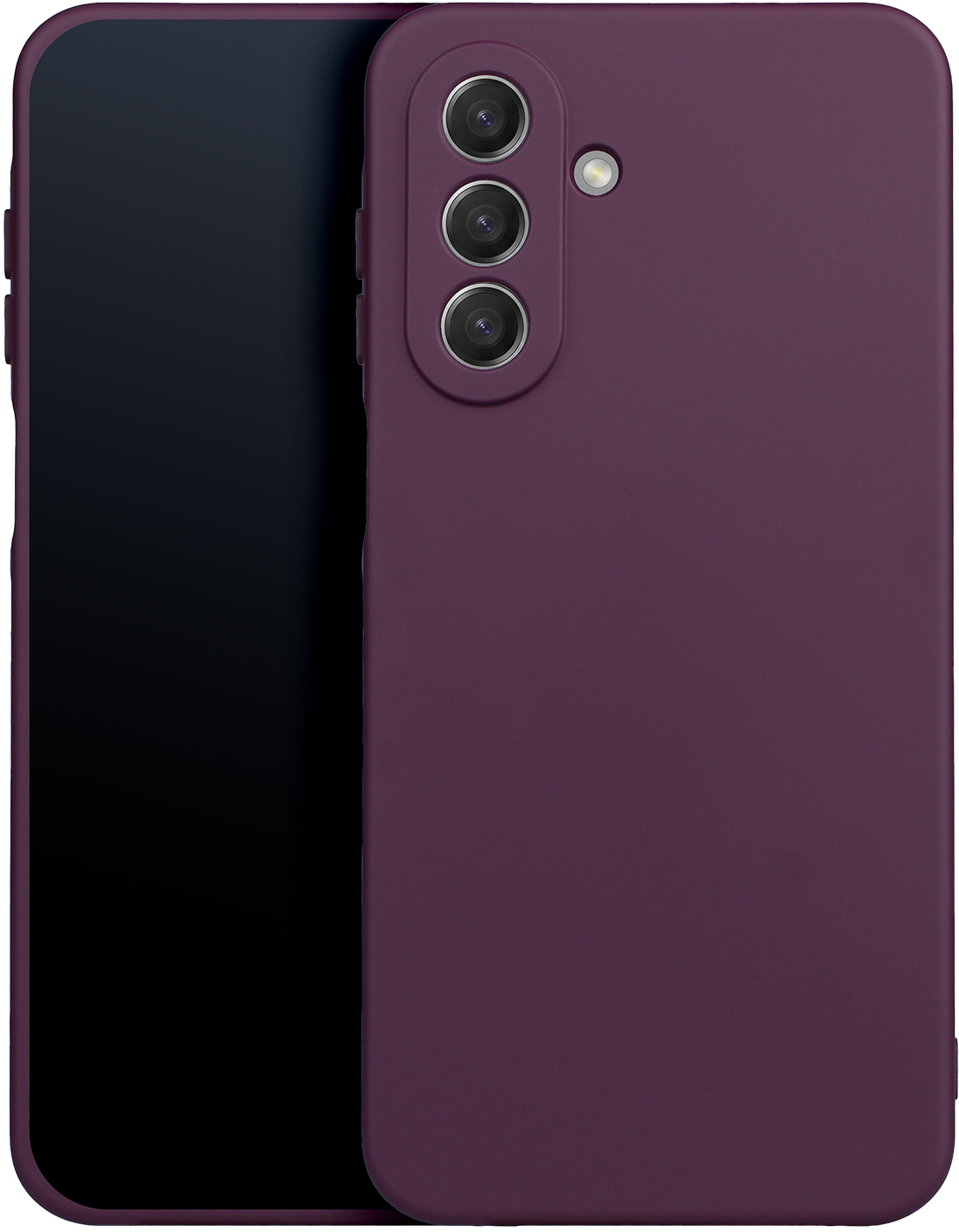 Puzdro pre Samsung Galaxy A57 5G, OEM, silikón, vínová