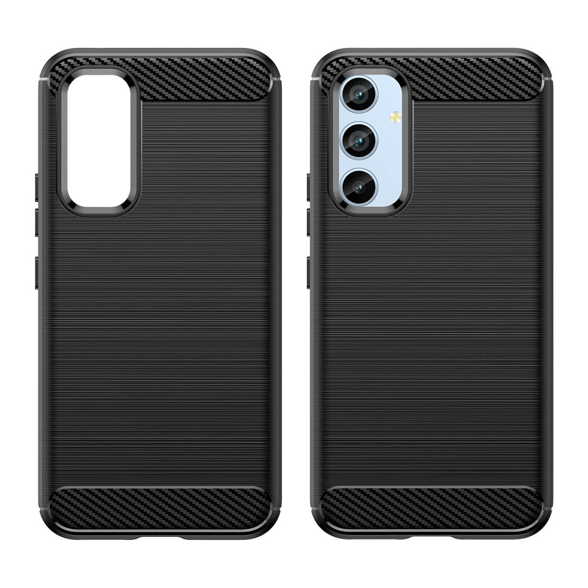 Puzdro pre Samsung Galaxy A54 A546, OEM, Karbón, Čierne