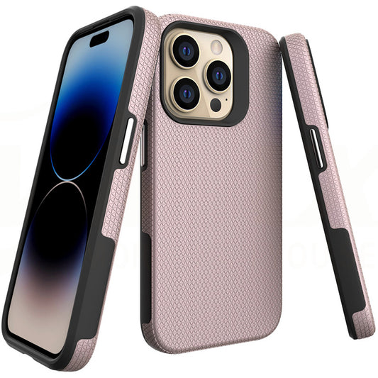 Puzdro pre Samsung Galaxy A15 5G A156 / A15 A155, Vmax, Triangle, Ružovo-zlaté