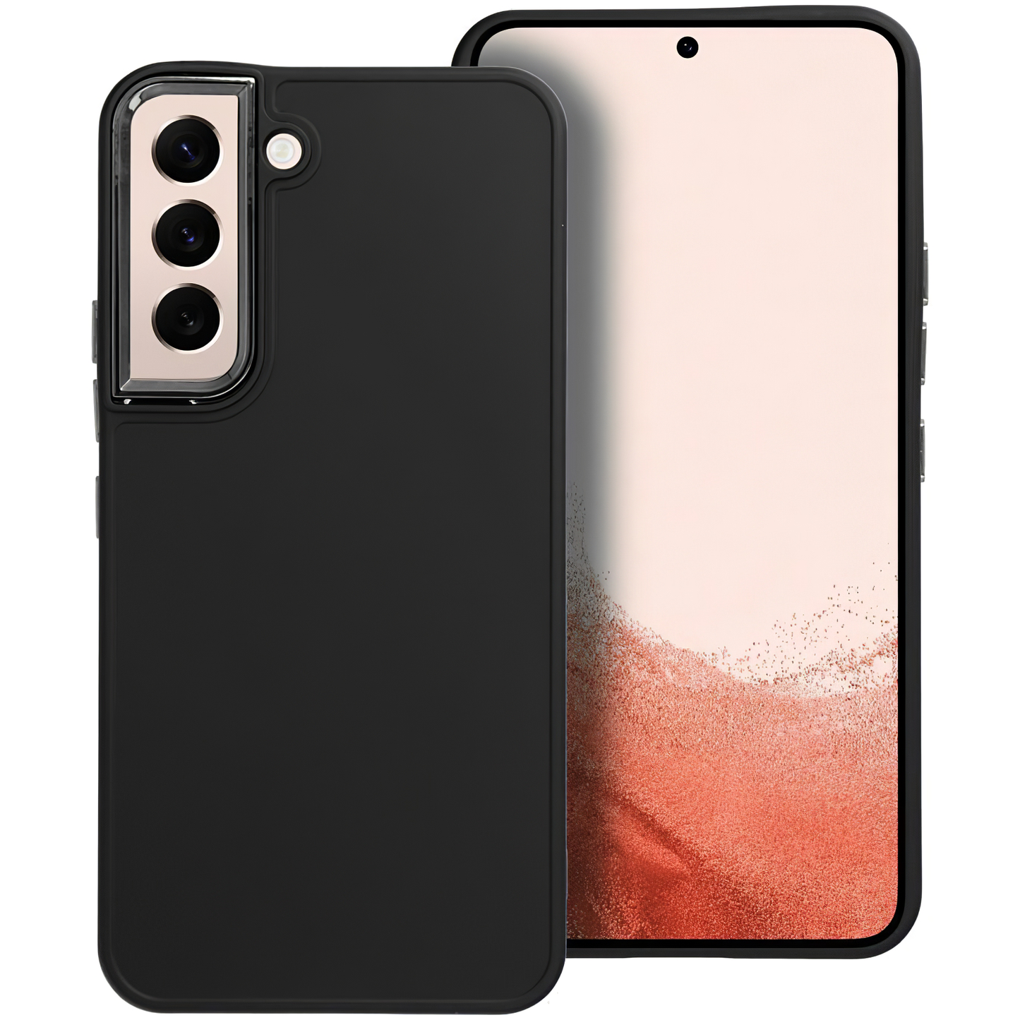 Puzdro pre Samsung Galaxy S22 5G S901, OEM, Frame, Čierne