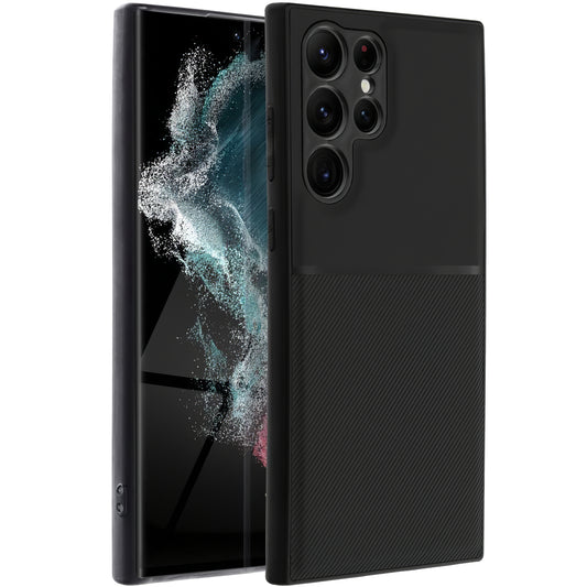 Puzdro pre Samsung Galaxy S22 Ultra 5G S908, OEM, Noble, Čierne