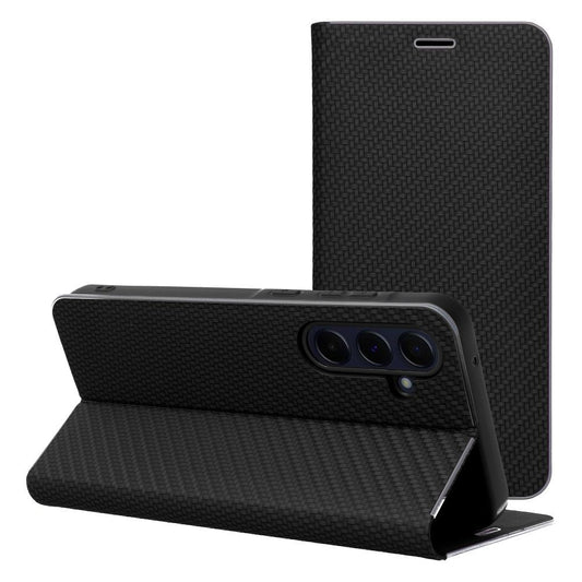 Puzdro pre Samsung Galaxy S10 G973, OEM, Luna Carbon, Čierne