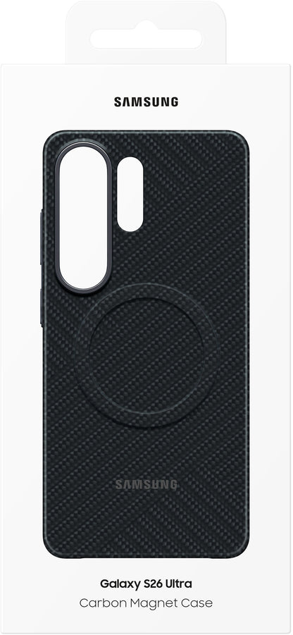 Puzdro pre Samsung Galaxy S26 Ultra S948, Carbon Magnet Case, Čierne EF-KS948SNEGWW