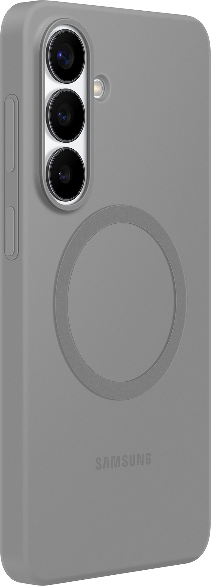 Puzdro pre Samsung Galaxy S26 Plus S947, Silicone Magnet Case, Sivé EF-ES947CJEGWW
