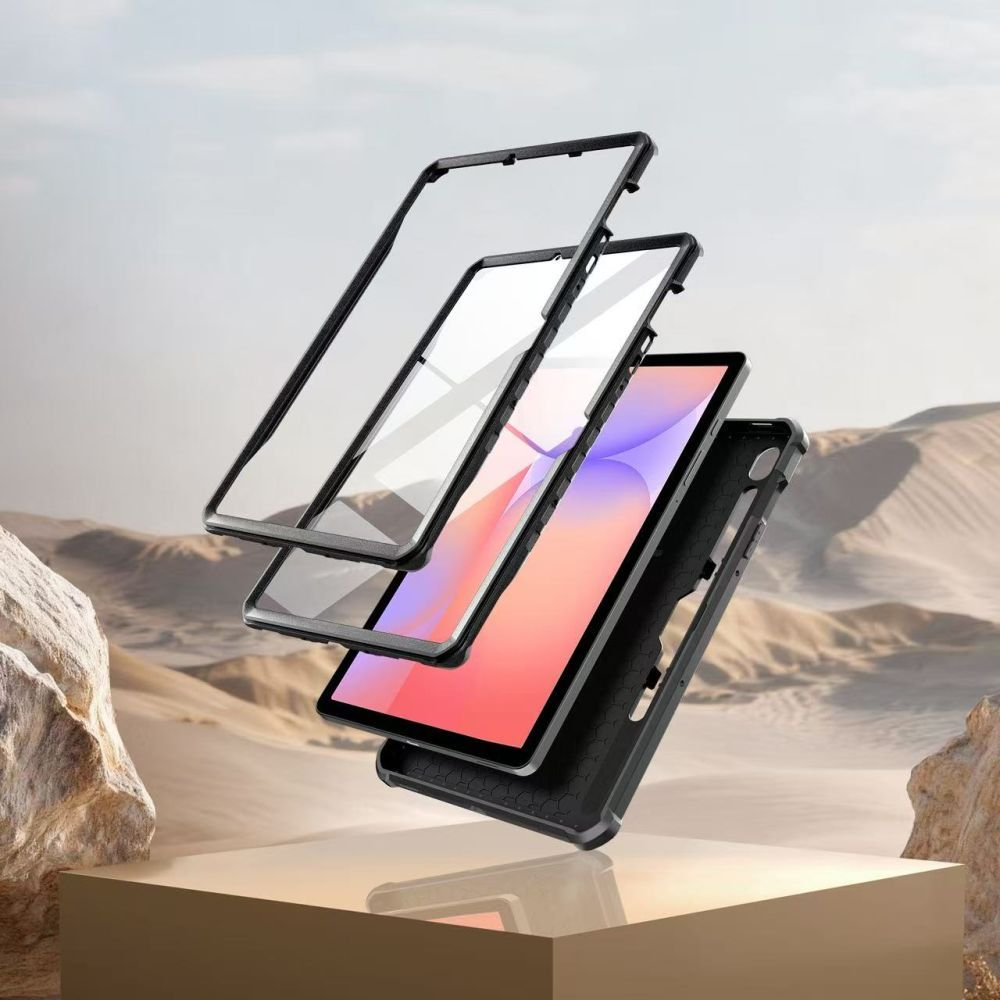 Puzdro pre Samsung Galaxy Tab S10 Lite / Tab S10 FE / Tab S9, Tech-Protect, Kevlar Pro, Čierne
