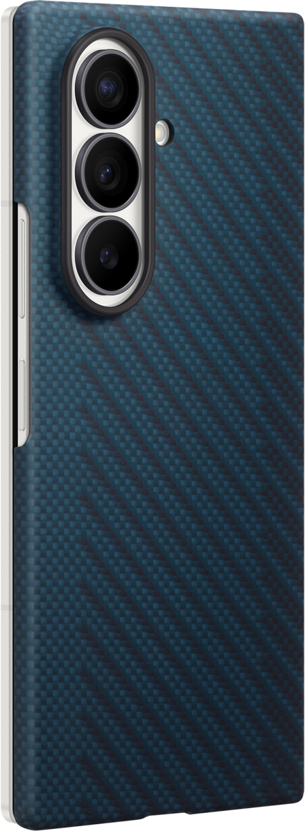 Puzdro pre Samsung Galaxy Z Fold8 Ultra F976, Carbon Magnet Case, Tmavomodrá EF-KF976SNEGWW