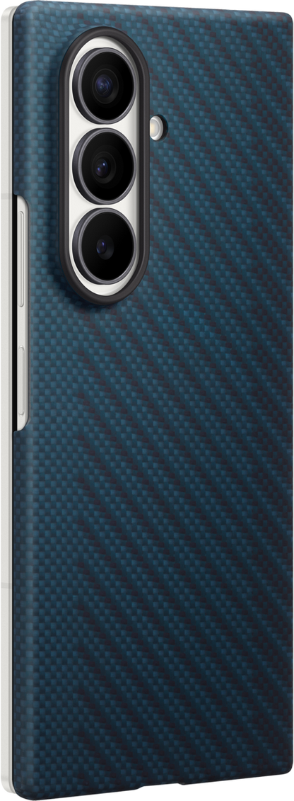 Puzdro pre Samsung Galaxy Z Fold8 Ultra F976, Carbon Magnet Case, Tmavomodrá EF-KF976SNEGWW