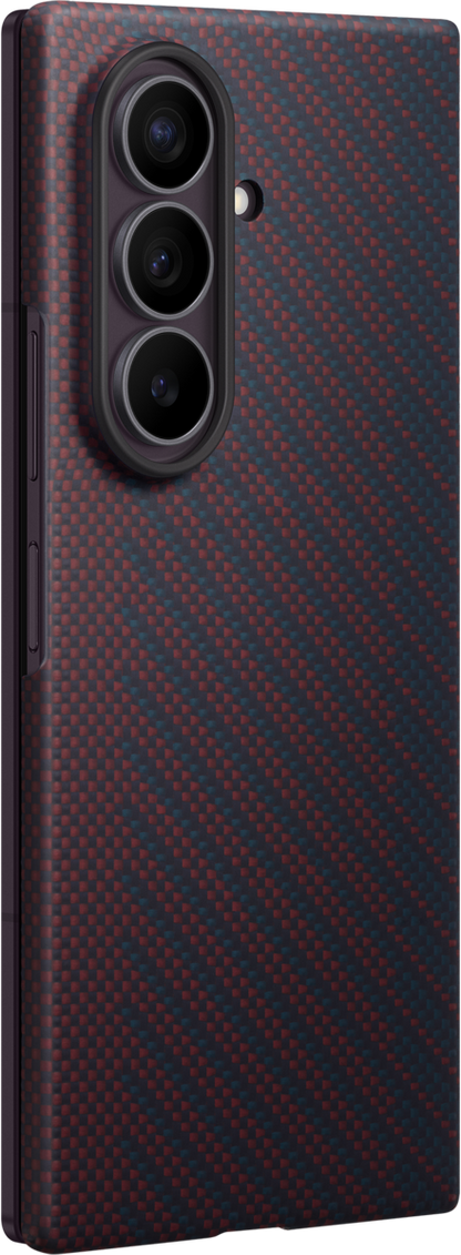Puzdro pre Samsung Galaxy Z Fold8 Ultra F976, Carbon Magnet Case, Červené EF-KF976SREGWW