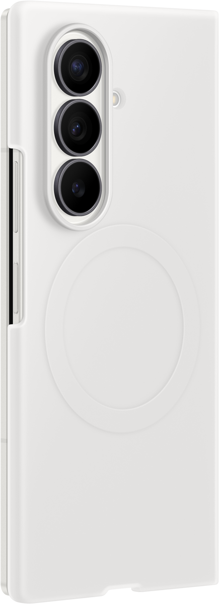 Puzdro pre Samsung Galaxy Z Fold8 Ultra F976, Silikónové magnetické puzdro, Biele EF-EF976CWEGWW