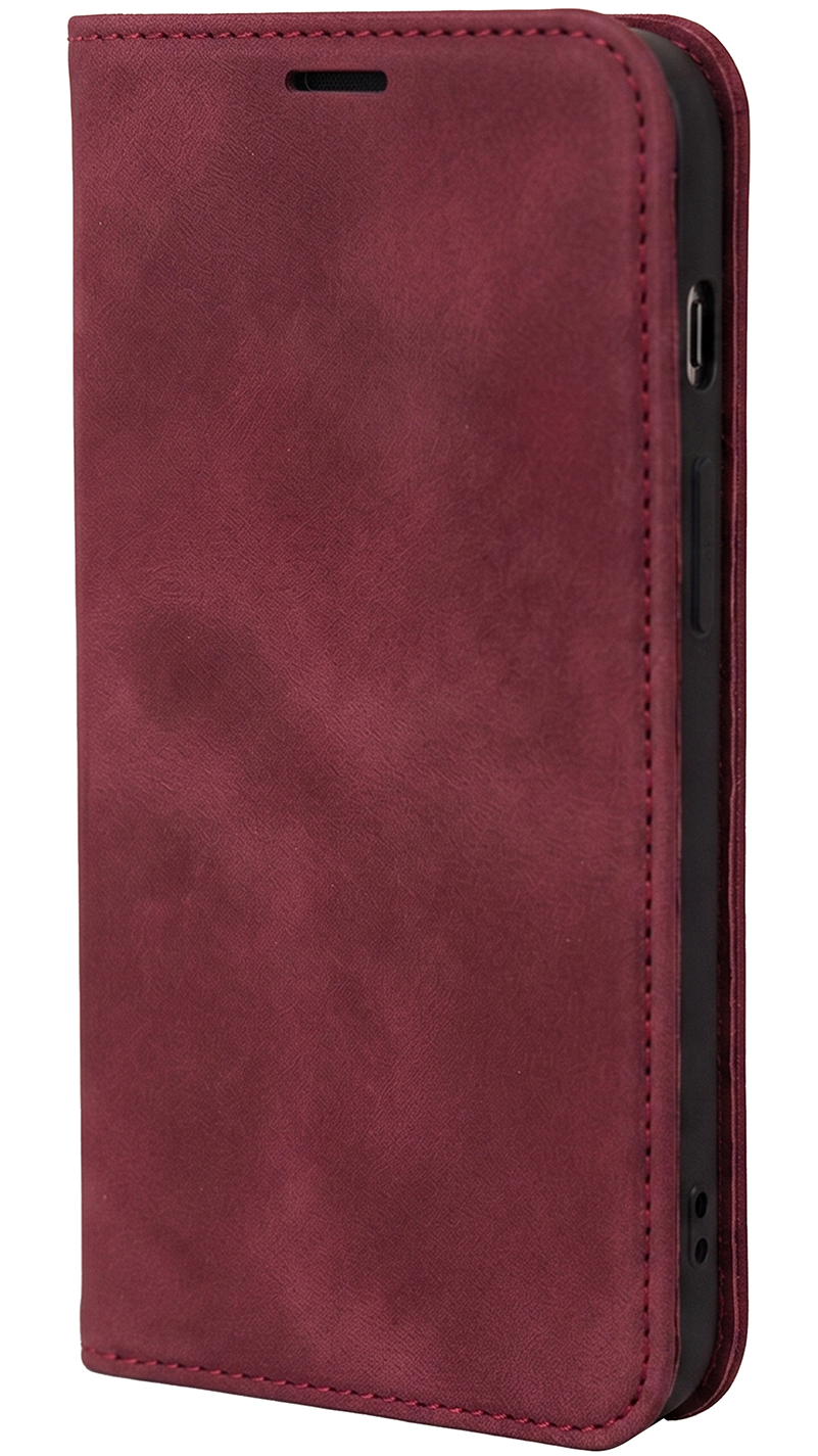Puzdro pre Samsung Galaxy A18 5G A186 / A17 4G A175 / A17 5G A176 / A26 A266, OEM, Smart Suede, bordové