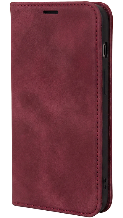 Puzdro pre Samsung Galaxy A18 5G A186 / A17 4G A175 / A17 5G A176 / A26 A266, OEM, Smart Suede, bordové