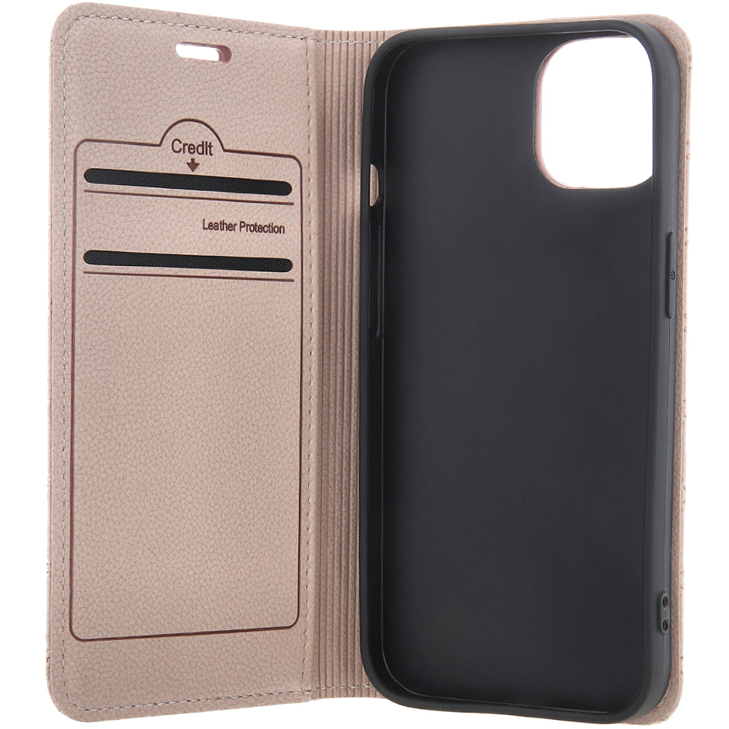 Puzdro pre Samsung Galaxy A25 A256, OEM, Smart Caro, Béžová