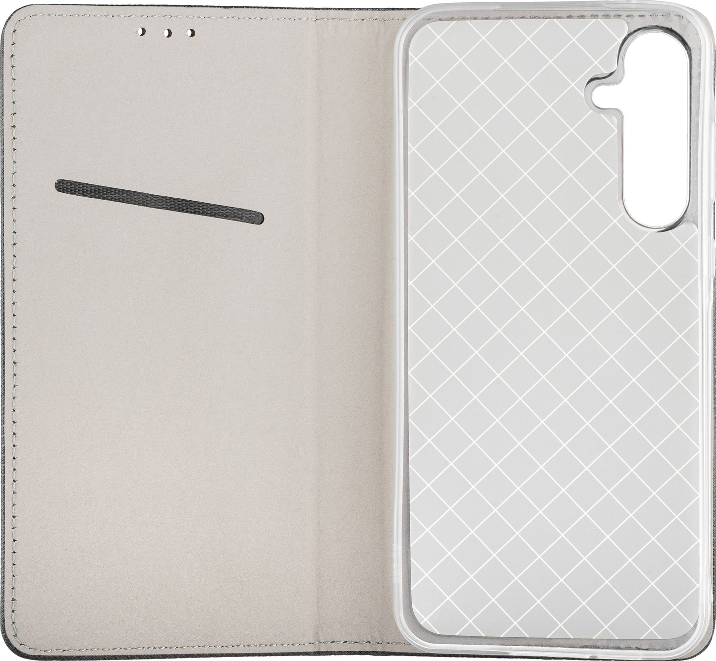 Puzdro pre Samsung Galaxy M16 M166 / A16 5G A166 / A16 4G A165, OEM, Smart Magnet, Čierne