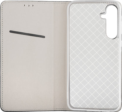 Puzdro pre Samsung Galaxy M16 M166 / A16 5G A166 / A16 4G A165, OEM, Smart Magnet, Čierne