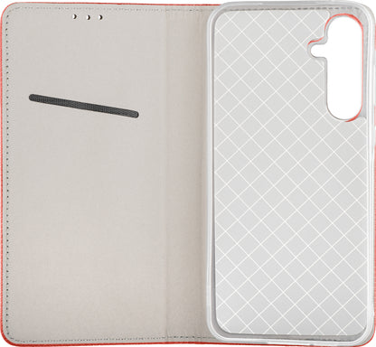 Puzdro pre Samsung Galaxy A57 5G, OEM, Smart Magnet, červené