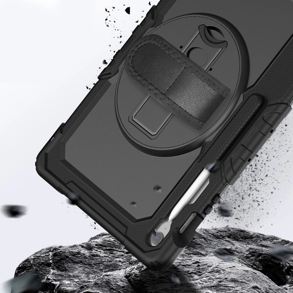 Obal na Samsung Galaxy Tab S10 FE+, Tech-Protect, Solid, Čierny