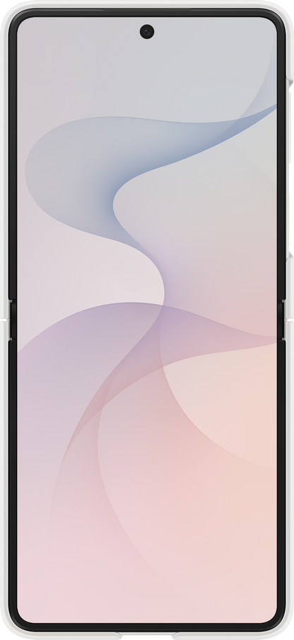 Puzdro pre Samsung Galaxy Z Flip8 F776, Silikónový krúžok s magnetom, Biela EF-EF776CWEGWW