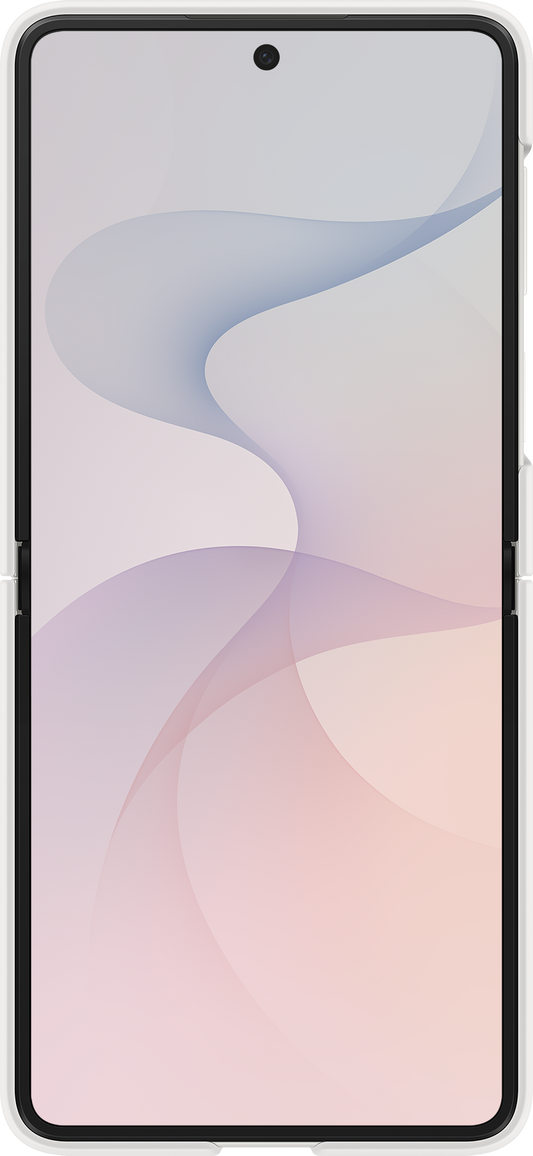 Puzdro pre Samsung Galaxy Z Flip8 F776, Silikónový krúžok s magnetom, Biela EF-EF776CWEGWW