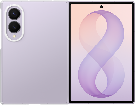 Puzdro pre Samsung Galaxy Z Fold8 F971, priehľadné puzdro, transparentné EF-QF971CTEGWW