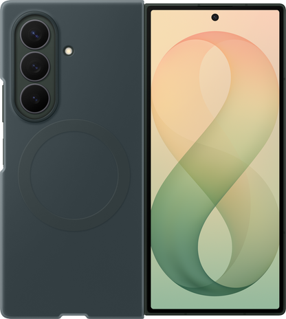 Puzdro pre Samsung Galaxy Z Fold8 Ultra F976, Silikónové magnetické puzdro, Zelené EF-EF976CGEGWW
