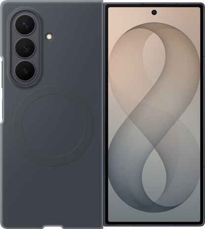 Puzdro pre Samsung Galaxy Z Fold8 Ultra F976, Silikónové magnetické puzdro, čierne EF-EF976CBEGWW