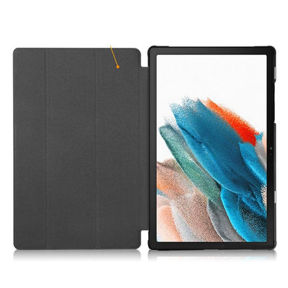 Puzdro pre Samsung Galaxy Tab A8 10.5 (2021), Tech-Protect, SmartCase Sad Cat, Multicolor