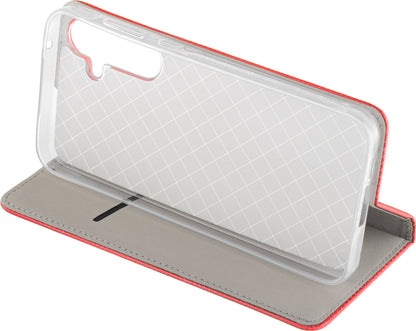 Puzdro pre Samsung Galaxy A57 5G, OEM, Smart Magnet, červené