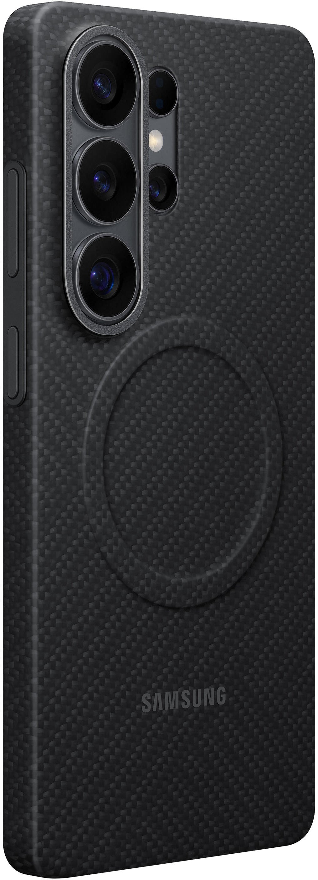 Puzdro pre Samsung Galaxy S26 Ultra S948, Carbon Magnet Case, Čierne EF-KS948SNEGWW