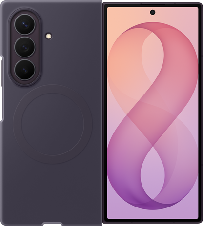 Puzdro pre Samsung Galaxy Z Fold8 Ultra F976, Silikónové magnetické puzdro, Fialové EF-EF976CVEGWW