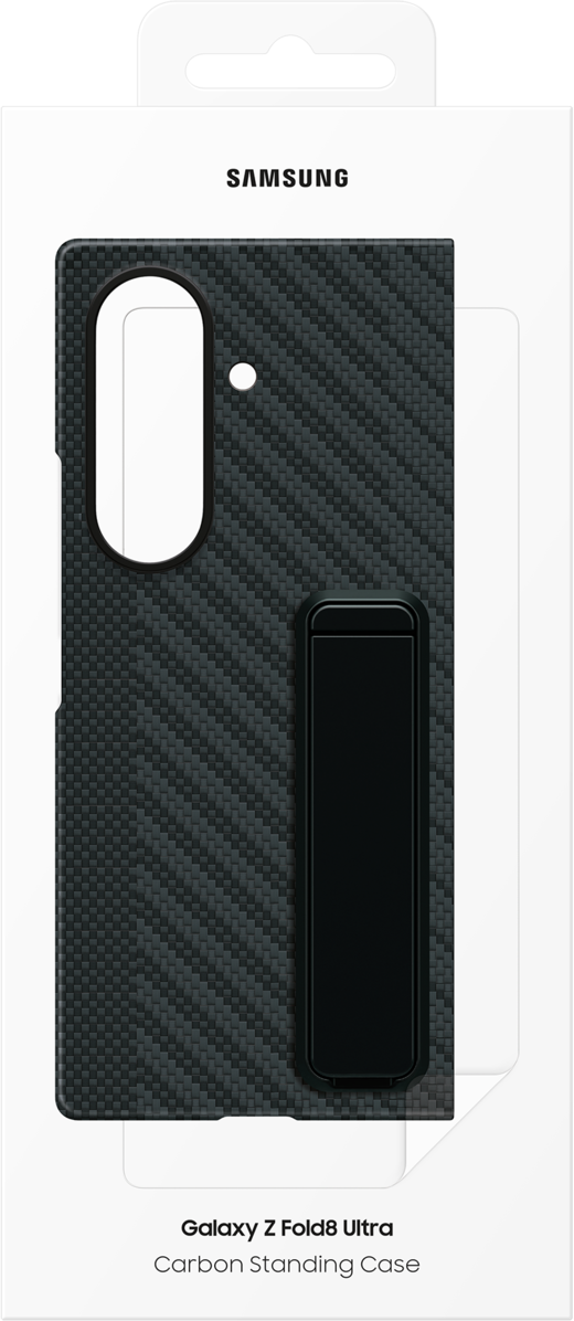 Puzdro pre Samsung Galaxy Z Fold8 Ultra F976, Carbon Standing, Čierne EF-XF976SBEGWW