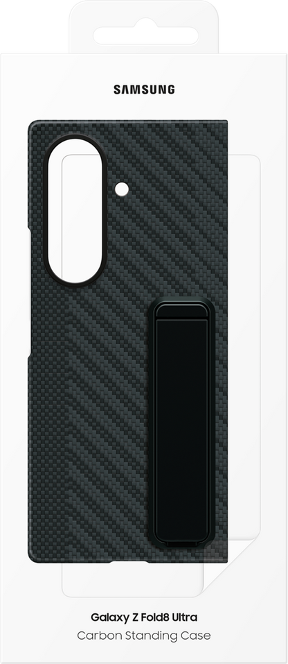 Puzdro pre Samsung Galaxy Z Fold8 Ultra F976, Carbon Standing, Čierne EF-XF976SBEGWW