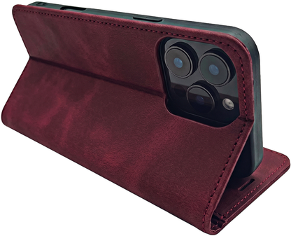 Puzdro pre Samsung Galaxy A18 5G A186 / A17 4G A175 / A17 5G A176 / A26 A266, OEM, Smart Suede, bordové