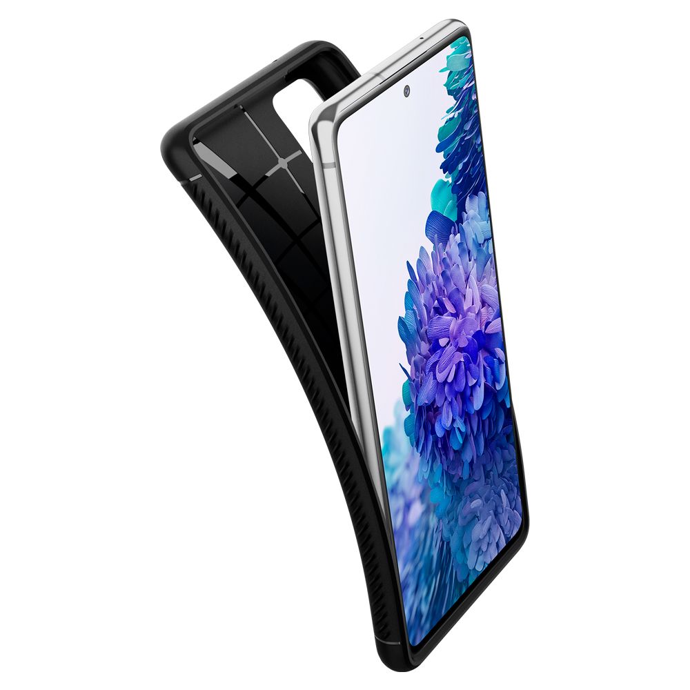 Puzdro pre Samsung Galaxy S20 FE 2022 G781 / S20 FE 5G G781 / S20 FE G780, Spigen, Rugged Armour, čierne