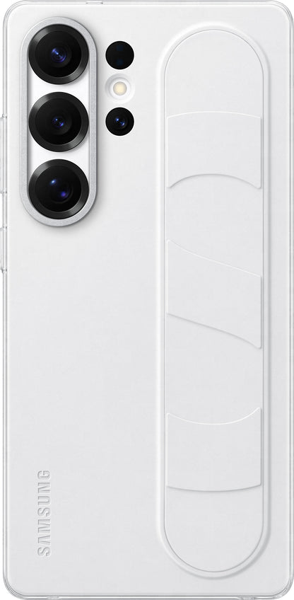 Case for Samsung Galaxy S25 Ultra S938, Standing Grip, White EF-GS938CWEGWW