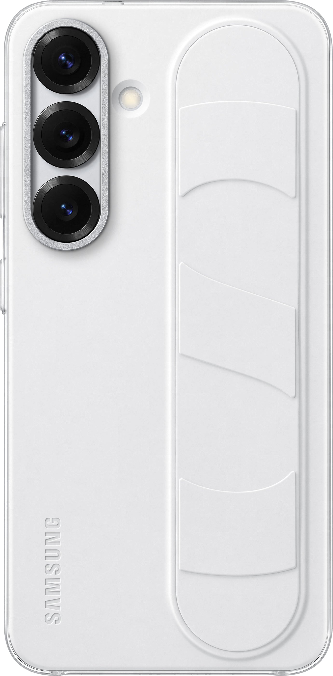 Puzdro pre Samsung Galaxy S25 S931, Standing Grip, Biela EF-GS931CWEGWW