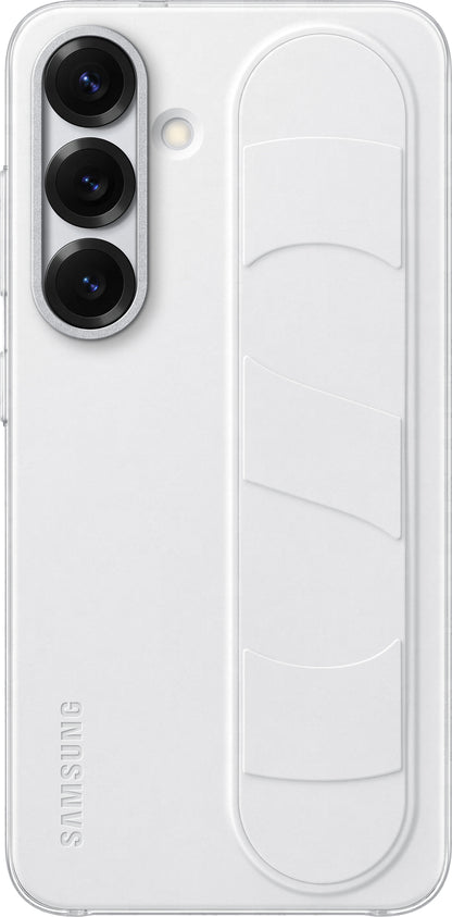 Puzdro pre Samsung Galaxy S25 S931, Standing Grip, Biela EF-GS931CWEGWW