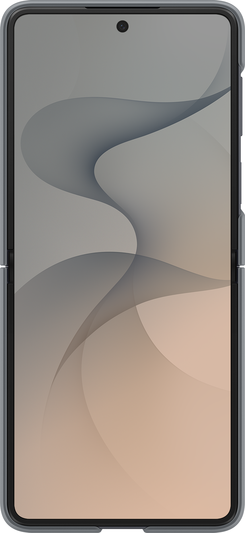 Puzdro pre Samsung Galaxy Z Flip8 F776, Silikónový krúžok s magnetom, Čierne EF-EF776CBEGWW
