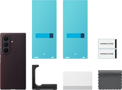 Puzdro pre Samsung Galaxy Z Fold8 Ultra F976, Carbon Magnet Case, Červené EF-KF976SREGWW