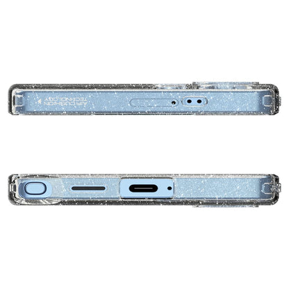 Puzdro pre Samsung Galaxy S25 Ultra S938, Spigen, Liquid Crystal Glitter, Transparentné ACS08950