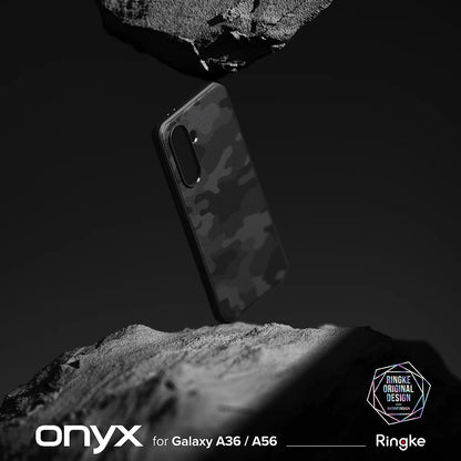 Puzdro pre Samsung Galaxy A56 A566 / A36 A366, Ringke, Onyx Camo, Čierne