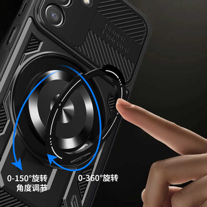 Puzdro pre Samsung Galaxy A26 A266, Techsuit, RuggedCam, Čierne