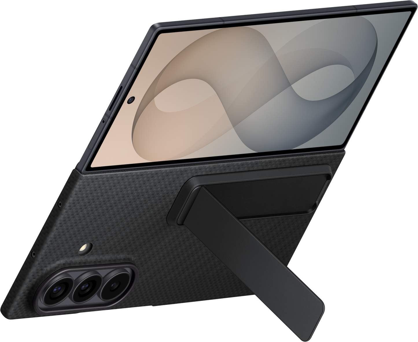 Puzdro pre Samsung Galaxy Z Fold8 Ultra F976, Carbon Standing, Čierne EF-XF976SBEGWW