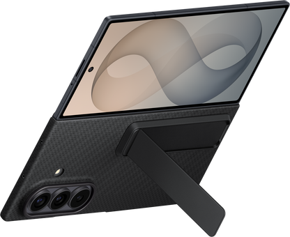 Puzdro pre Samsung Galaxy Z Fold8 Ultra F976, Carbon Standing, Čierne EF-XF976SBEGWW